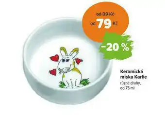 Keramická miska karlie