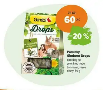 Pet Center Pamlsky gimborn drops nabídka