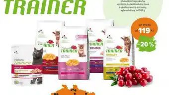 Superprémiové krmivo pro kočky natural trainer