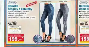 Dámské džegíny s kamínky