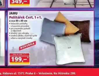 Norma Polštář čert nabídka