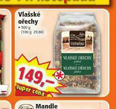 Norma Vlašské ořechy nabídka