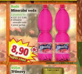 Norma Budiš minerální voda nabídka