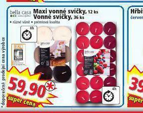 Norma Maxi vonné svíčky nabídka