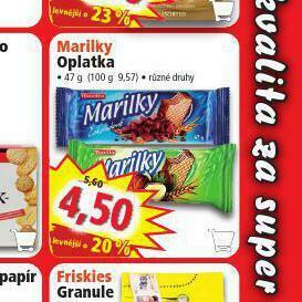 Norma Marilky oplatka nabídka