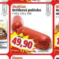 Norma Dršťková polévka nabídka