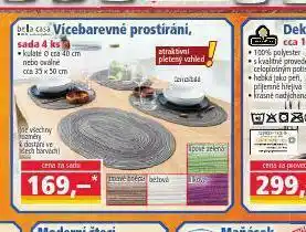 Norma Vícebarevné prostírání nabídka