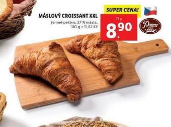 Lidl Máslový croissant xxl nabídka