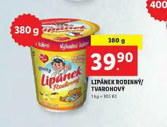 Lidl Lipánek rodinný / tvatohový nabídka