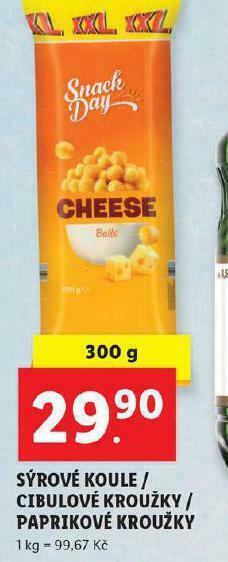 Lidl Cibulové kroužky nabídka