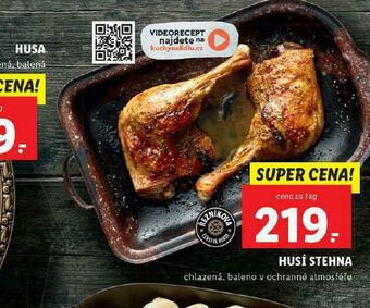Lidl Husí stehna nabídka