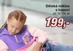 Kik Dětská mikina s kapucí nabídka