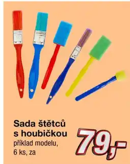 Kik Sada štětců s houbičkou nabídka