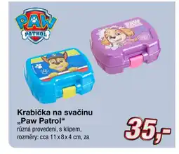 Kik Krabička na svačinu ,,Paw Patrol nabídka