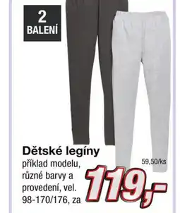 Kik Dětské legíny nabídka