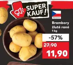Kaufland Brambory žluté rané nabídka
