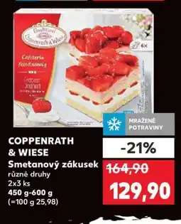 Kaufland COPPENRATH & WIESE Smetanový zákusek nabídka