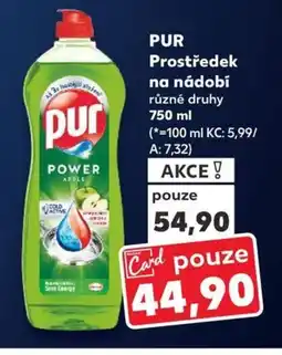 Kaufland PUR Prostředek na nádobí nabídka