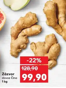 Kaufland Zázvor nabídka