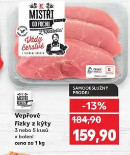 Kaufland Vepřové řízky z kýty nabídka