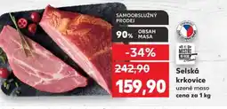 Kaufland Selská krkovice nabídka