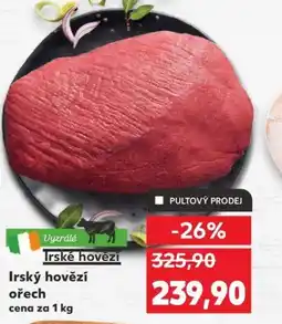 Kaufland Irský hovězí ořech nabídka