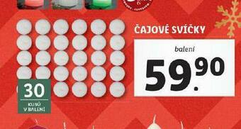 Čajové svíčky