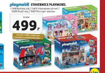 Lidl Stavebnice playmobil nabídka