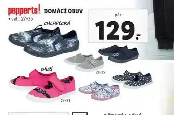 Lidl Dětská domácí obuv nabídka