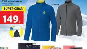 Lidl Chlapecká fleecová mikina nabídka