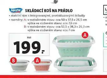 Skládací koš na prádlo