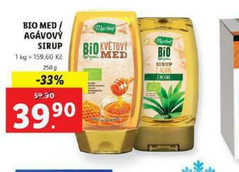 Lidl Bio med nabídka