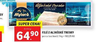 Lidl Filé z aljašské tresky nabídka