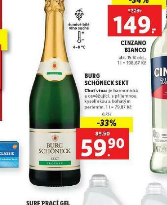 Lidl Burg schöneck sekt nabídka