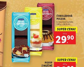 Lidl Čokoládová poleva nabídka