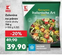 Kaufland Zelenina na pánev nabídka