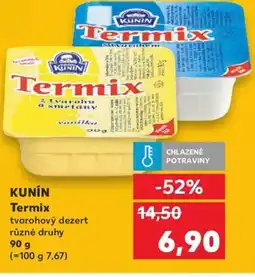 Kaufland KUNIN Termix nabídka