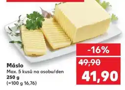 Kaufland Máslo nabídka