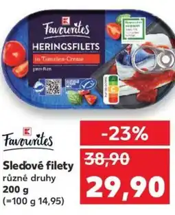 Kaufland Sledové filety nabídka