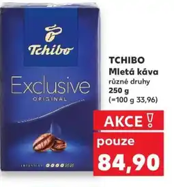 Kaufland TCHIBO Mletá káva nabídka