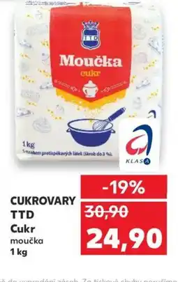 Kaufland CUKROVARY TTD Cukr nabídka