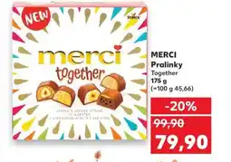 Kaufland MERCI Pralinky Together 175 g nabídka