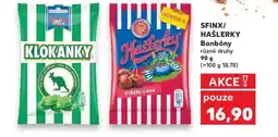 Kaufland SFINX/ HAŠLERKY Bonbóny nabídka