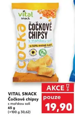Kaufland VITAL SNACK Čočkové chipsy nabídka