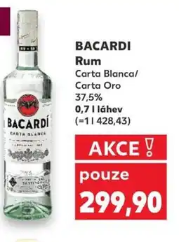Kaufland BACARDI Rum nabídka
