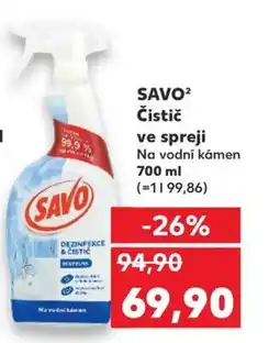Kaufland SAVO Čistič ve spreji nabídka