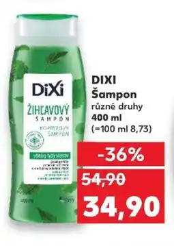 Kaufland DIXI Šampon nabídka