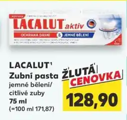 Kaufland LACALUT Zubní pasta nabídka