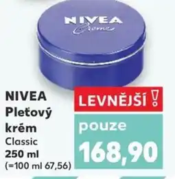Kaufland NIVEA Pleťový krém nabídka