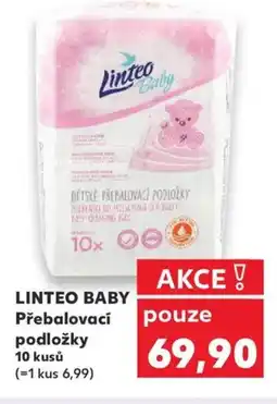 Kaufland LINTEO BABY Přebalovací podložky nabídka